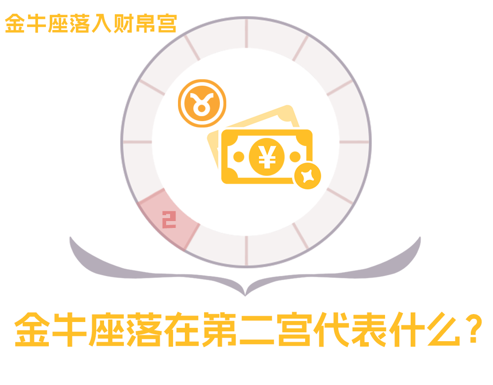 金牛座落第二宫代表什么？星盘分析第二宫(财帛宫)在金牛座