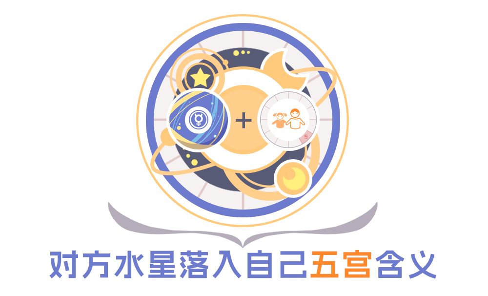 合盘分析：对方水星落入自己五宫的含义_星座合盘比较盘的详细解读