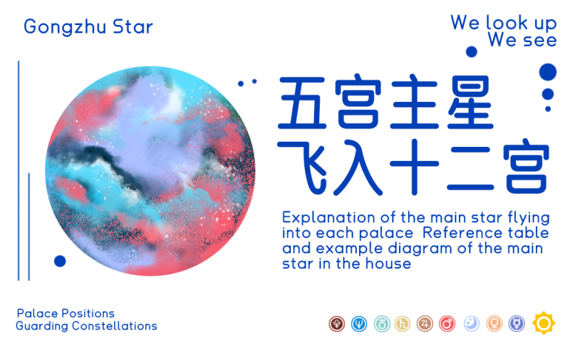 五宫主星飞十二宫