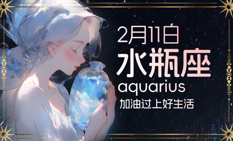 2月11号是什么星座？ 2月11日生水瓶座期许：加油过上好生活 十二星座书 织女星