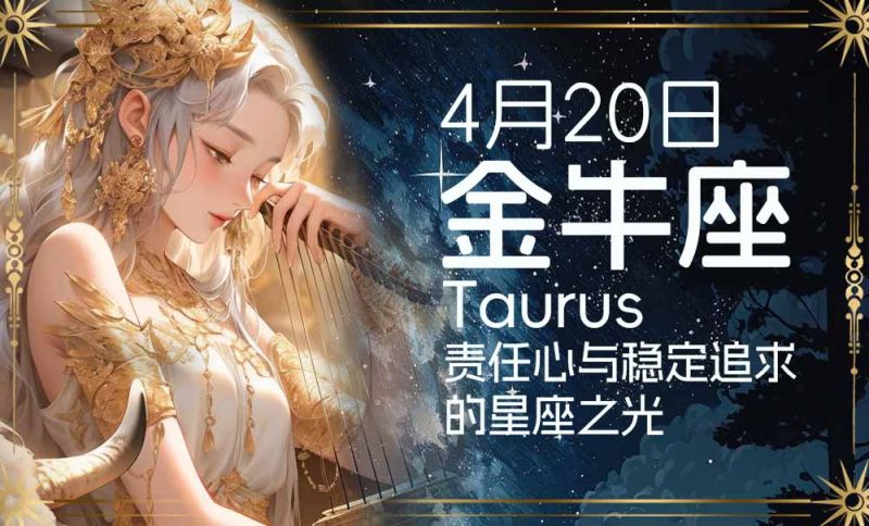 4月20日金牛座特质：责任心与稳定追求的星座之光