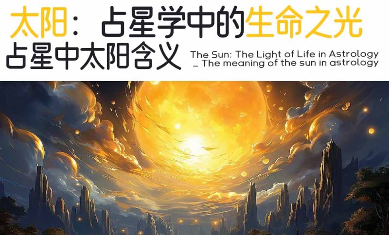 太阳：占星学中的生命之光_占星中太阳含义