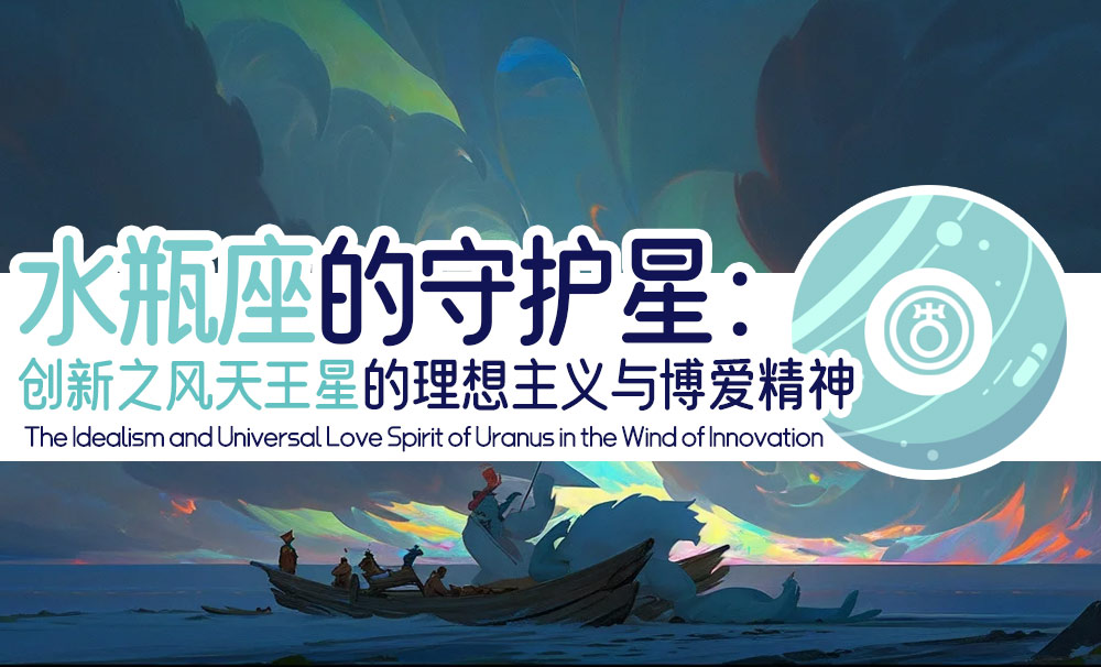 水瓶座的守护星：创新之风天王星的理想主义与博爱精神