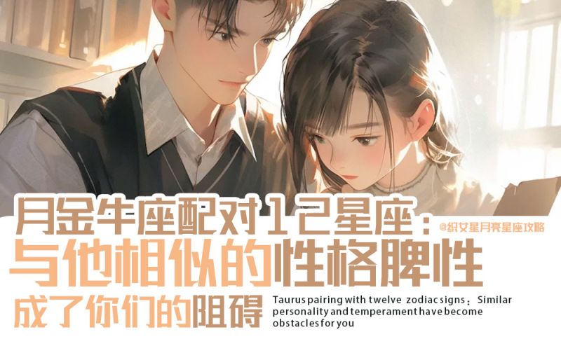 【月亮星座】月金牛座配对12星座：与他相似的性格脾性成了你们的阻碍