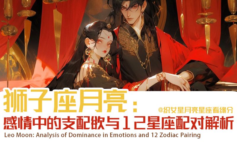 【月亮星座看缘分】狮子座月亮：感情中的支配欲与12星座配对解析