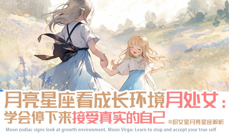 月亮处女座：学会停下来接受真实的自己