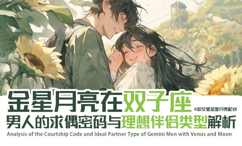 《言语之爱》金星/月亮在双子座男人的求偶密码与理想伴侣类型解析