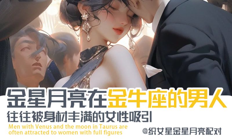 金星/月亮在金牛座的男人往往被身材丰满的女性吸引