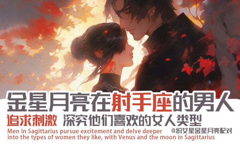 金星/月亮在射手座的男人追求刺激深究他们喜欢的女人类型