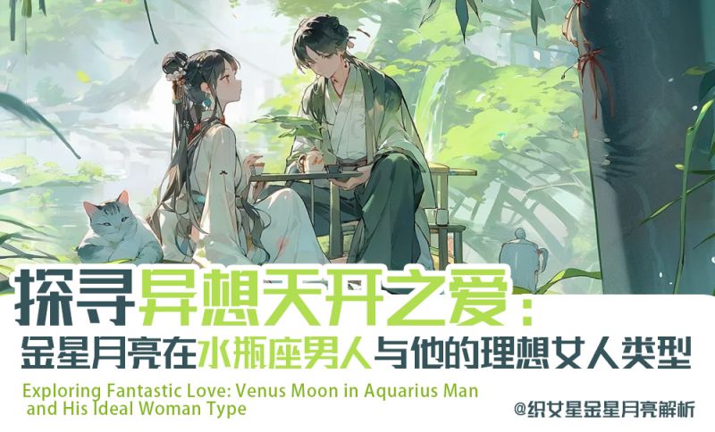 探寻异想天开之爱：金星/月亮在水瓶座男人与他的理想女人类型