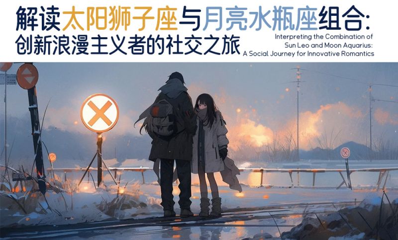 解读太阳狮子座与月亮水瓶座组合：创新浪漫主义者的社交之旅