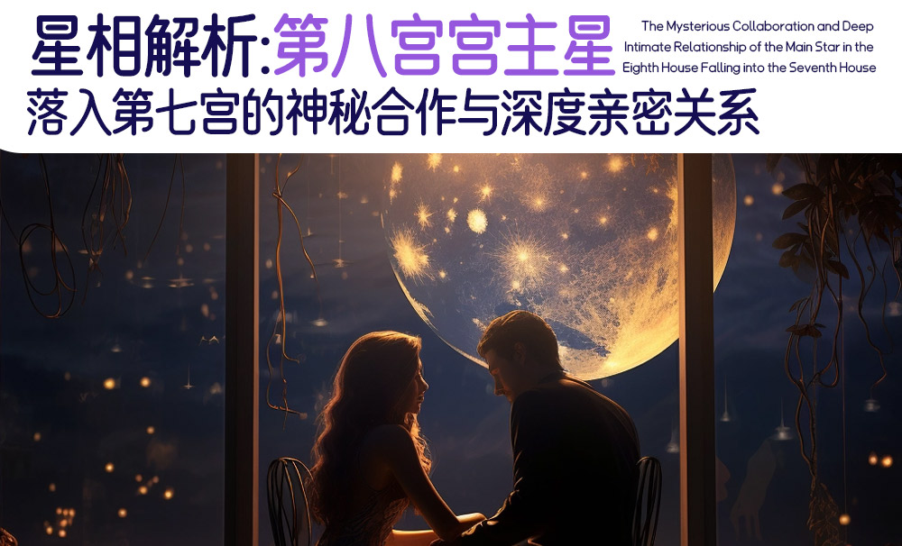 星相解析：第八宫宫主星落入第七宫的神秘合作与深度亲密关系