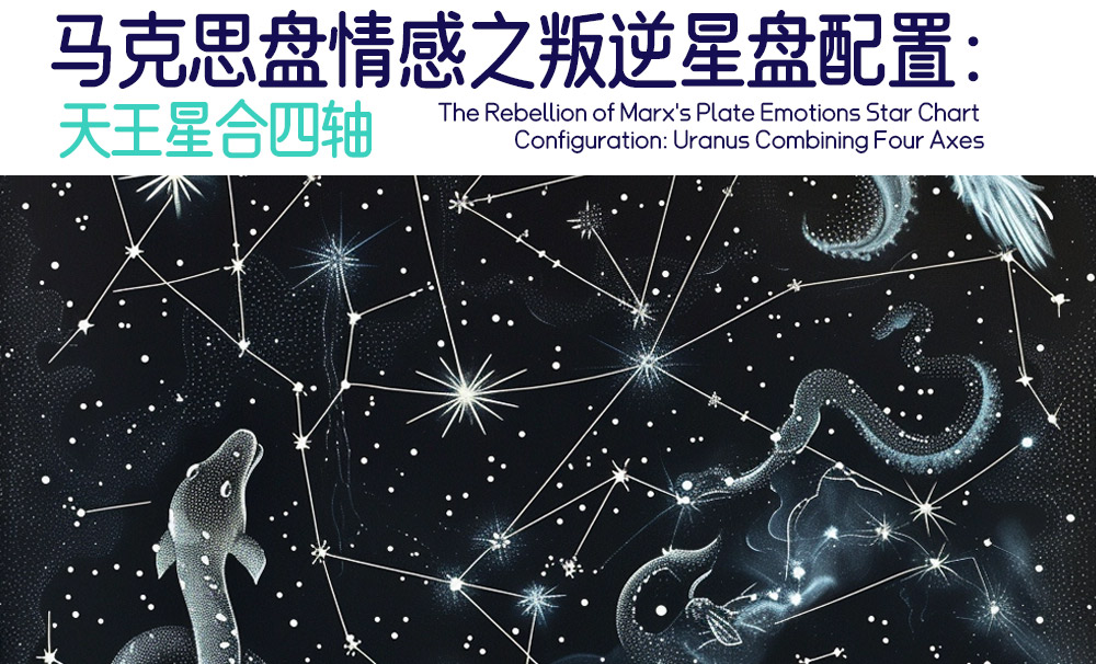 马克思盘|情感之叛逆星盘配置：天王星合四轴