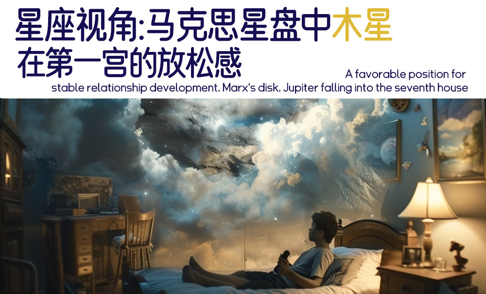 星座视角：马克思星盘中木星在第一宫的放松感