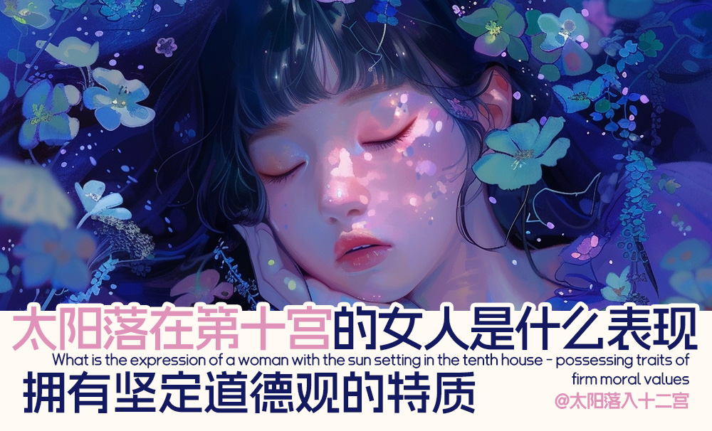 太阳落在第十宫的女人是什么表现-拥有坚定道德观的特质