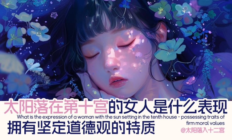 太阳落在第十宫的女人