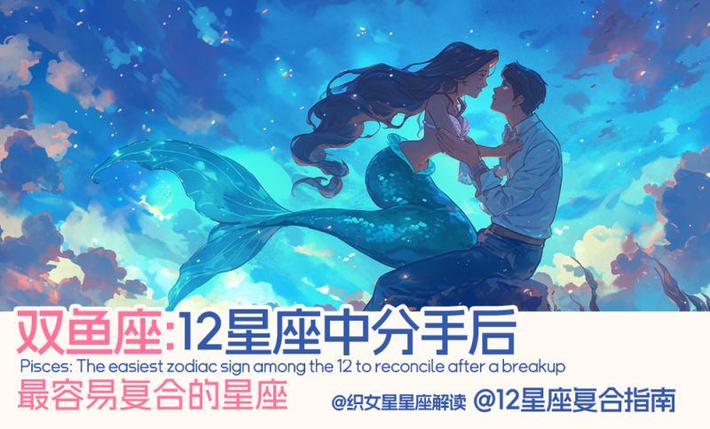 双鱼座：12星座中分手后最容易复合的星座