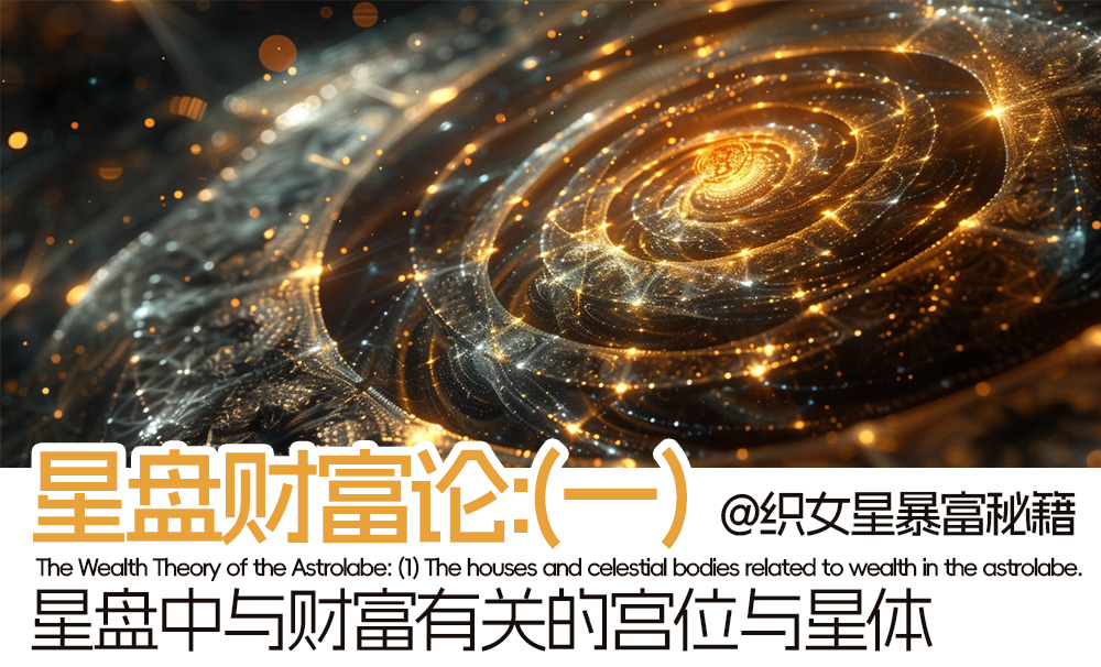 星盘财富论：（一）星盘中与财富有关的宫位与星体。