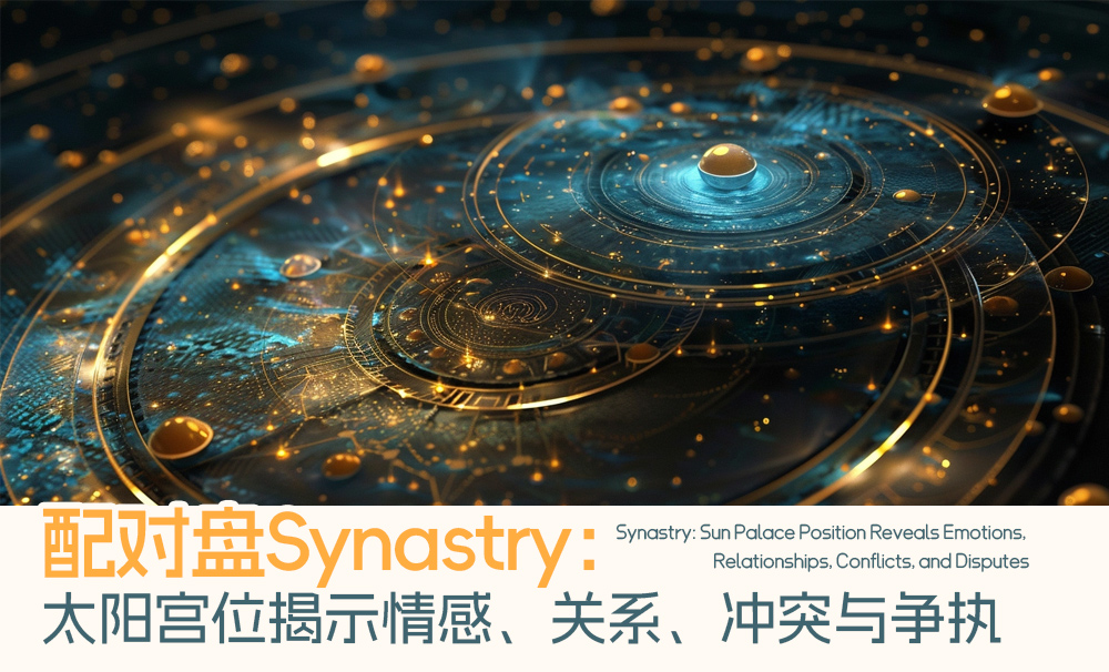 配对盘Synastry：太阳宫位揭示情感、关系、冲突与争执