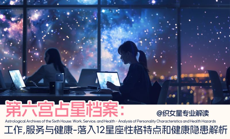 第六宫占星档案：工作、服务与健康 - 落入12星座性格特点和健康隐患解析