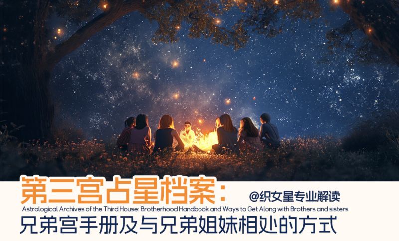 第三宫占星档案：兄弟宫手册及与兄弟姐妹相处的方式