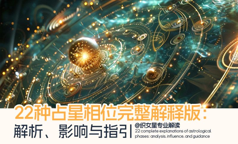 22种占星相位完整解释版：解析、影响与指引