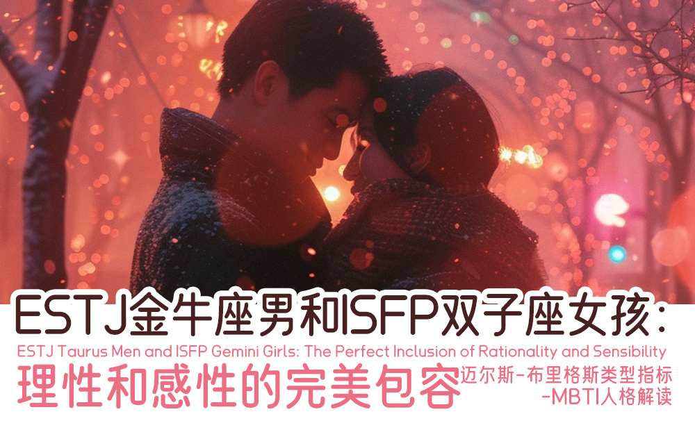 ESTJ金牛座男和ISFP双子座女孩：理性和感性的完美包容