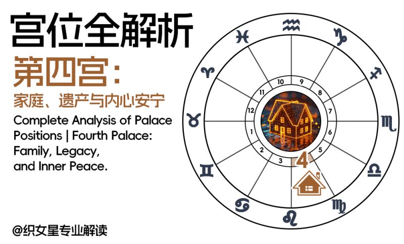 宫位全解析｜第四宫:家庭、遗产与内心安宁