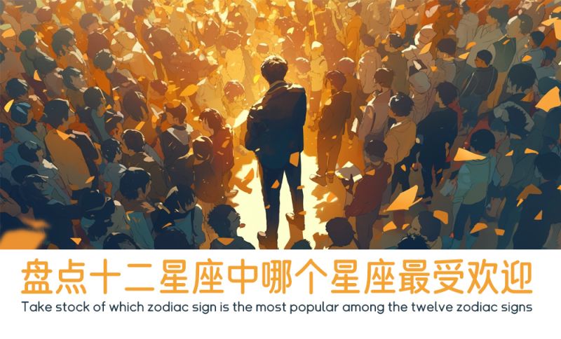 十二星座中哪个星座最受欢迎