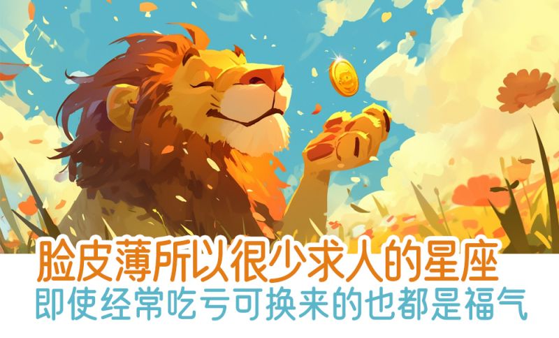 脸皮薄所以不经常求人