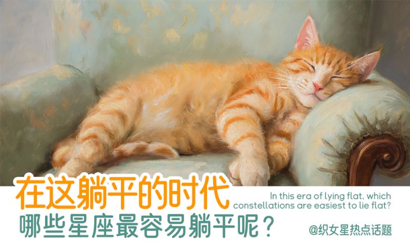 在这躺平的年代，哪些星座更容易躺平呢