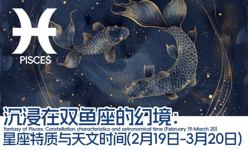 沉浸在双鱼座的幻境：星座特质与天文时间（2月19日-3月20日）