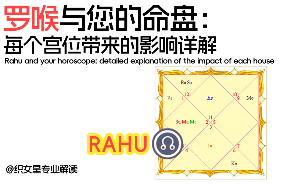 罗喉与您的命盘：每个宫位带来的影响详解