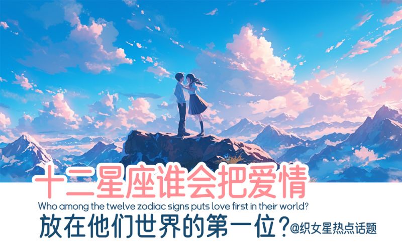 十二星座谁会把爱情放在第一位