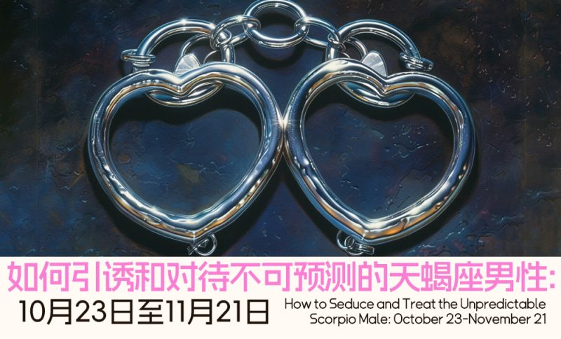 如何引诱和对待不可预测的天蝎座男性：10月23日至11月21日
