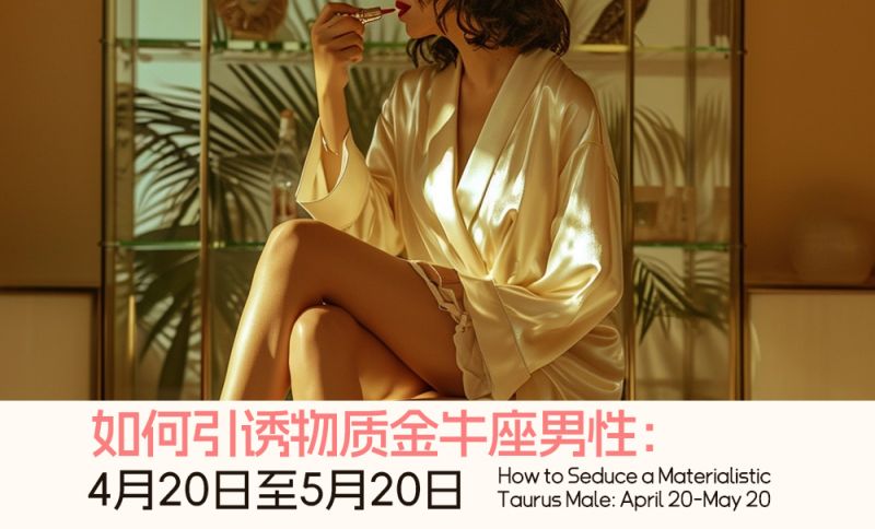 如何引诱物质金牛座男性：4月20日至5月20日