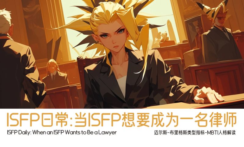 ISFP日常：当ISFP想要成为一名律师