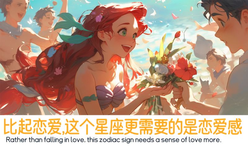 比起恋爱，这个星座更需要的是恋爱感