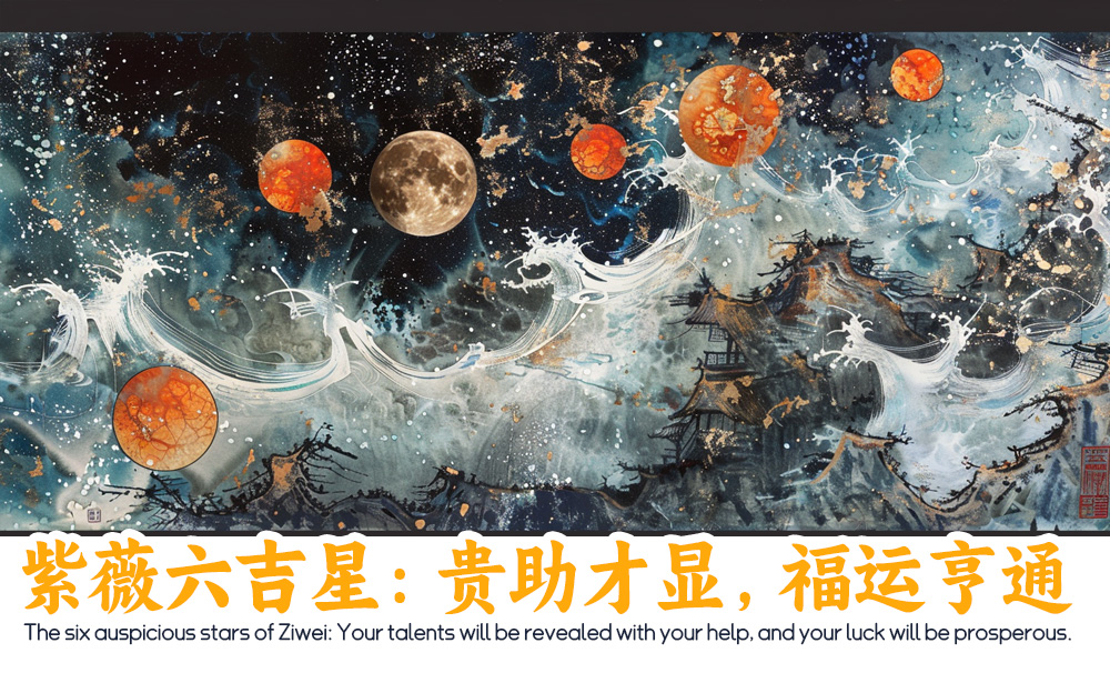 紫薇六吉星：贵助才显，福运亨通