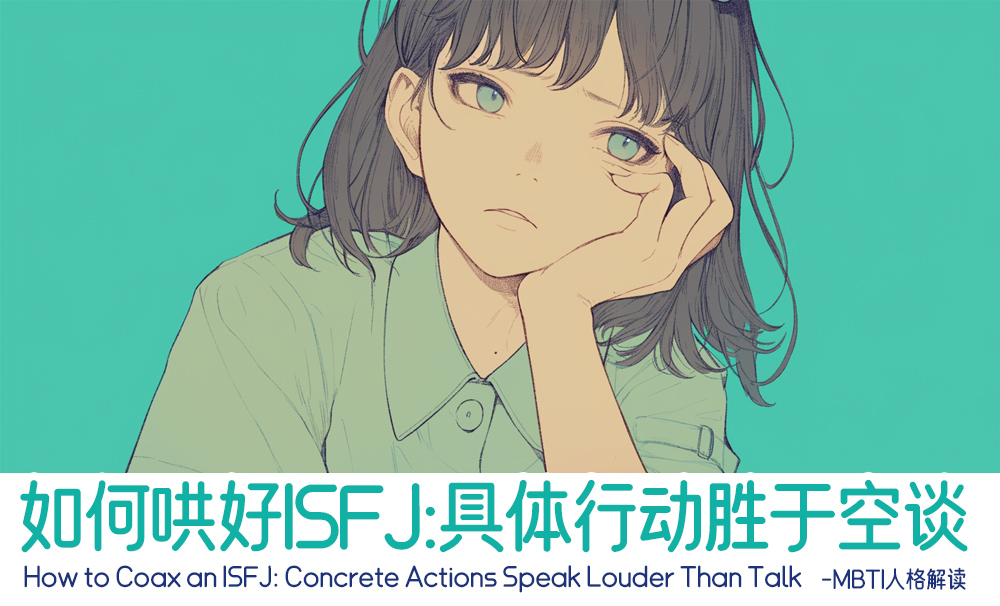 如何哄好ISFJ：具体行动胜于空谈