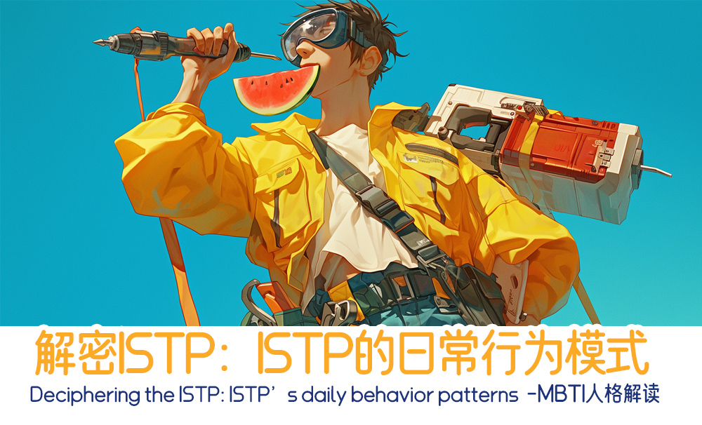 解密ISTP：ISTP的日常行为模式