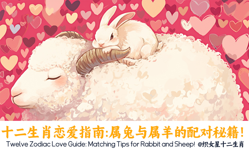 十二生肖恋爱指南：属兔与属羊的配对秘籍！