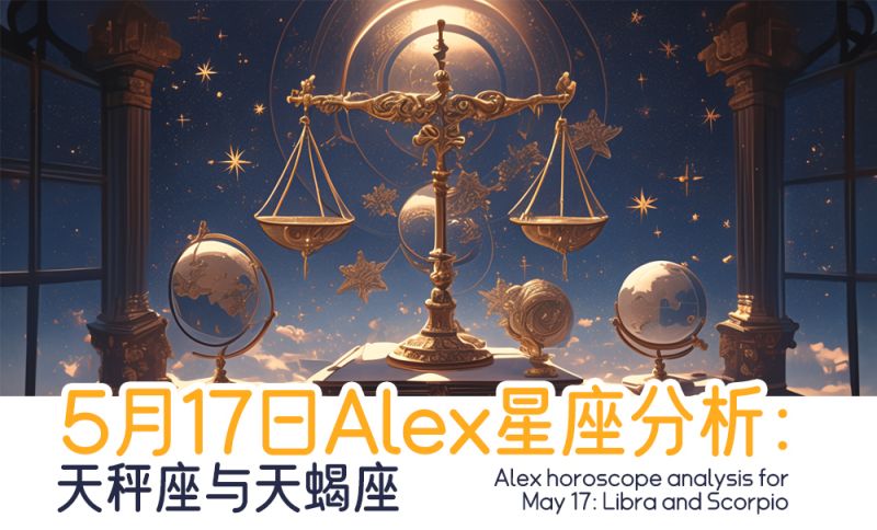 5月17日Alex星座分析：天秤座与天蝎座