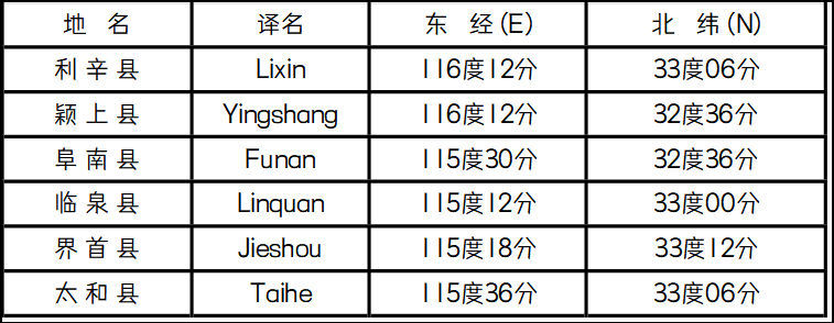 《安徽省部份四》