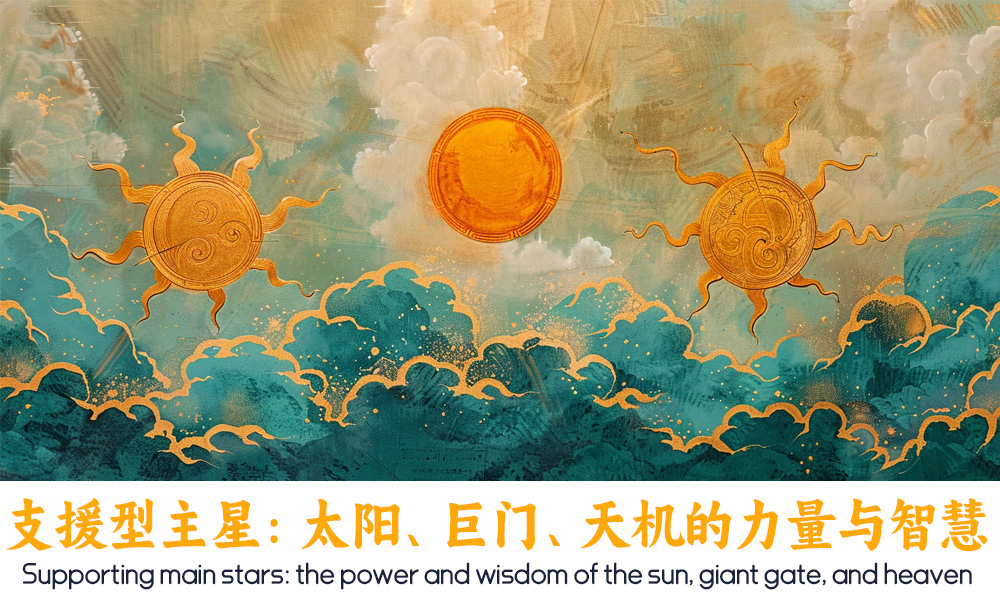 支援型主星：太阳、巨门、天机的力量与智慧