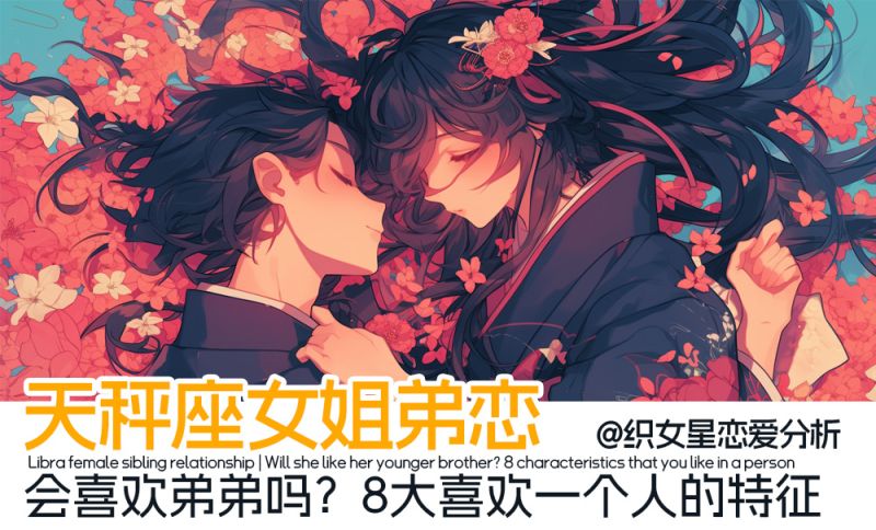 天秤座女姐弟恋｜会喜欢弟弟吗？8大喜欢一个人的特征