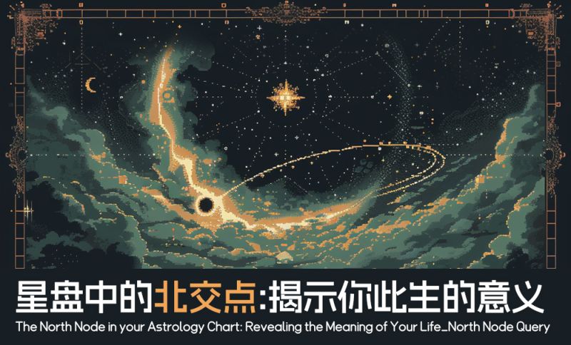 星盘中的北交点：揭示你此生的意义_北交点查询