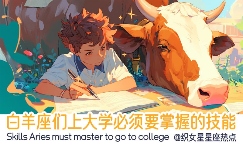金牛座上大学除了学会自律还要学会……