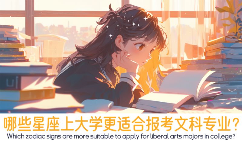 哪些星座上大学更适合报考文科专业？