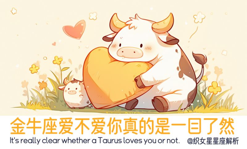 金牛座爱不爱你真的是一目了然